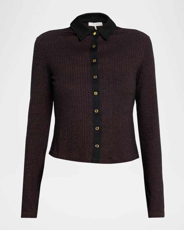 The Knit Contrast Top